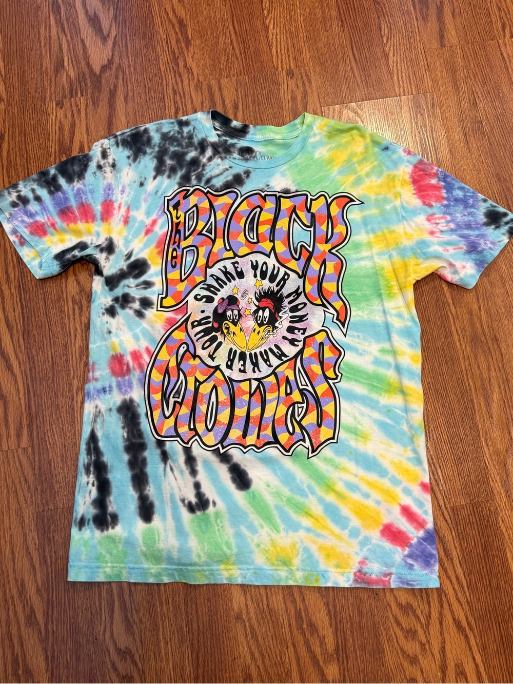 The Black Crowes Shake Your Money Maker tie-dye tee